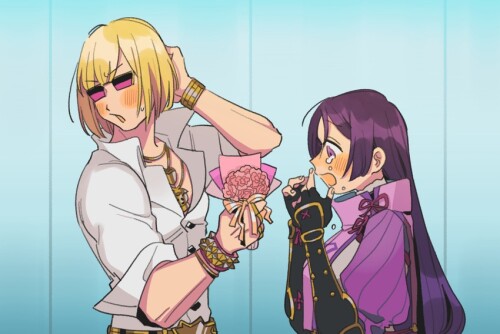  minamoto no raikou and sakata kintoki fate and 1 more drawn by oneroom disco sample 49b3663cfbc2082