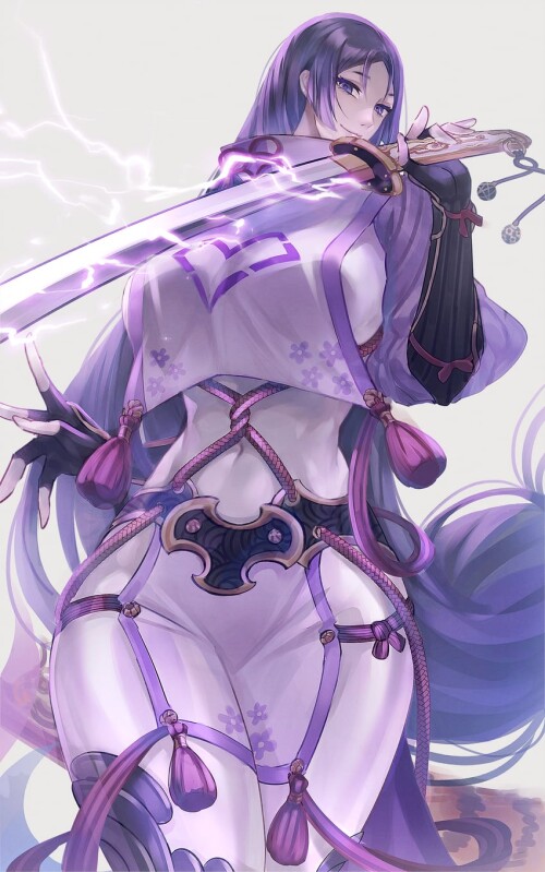  minamoto no raikou fate and 1 more drawn by muneomon takomon sample cdb72ad549f6e074817229b1765a00f