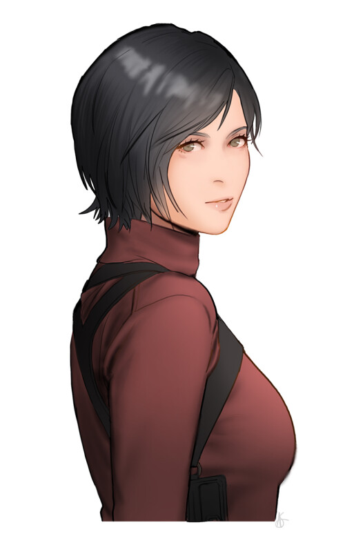  ada wong resident evil and 1 more drawn by ashley swidowski 50c429ed8079788f4f8c7e94c29513ba