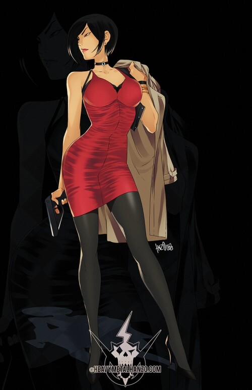  ada wong resident evil and 2 more drawn by metalhanzo sample 7b7832170f46a7d9ba7b32868a57e7ca