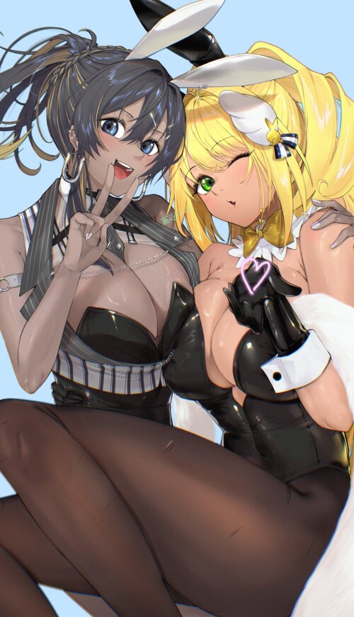  rupee and noise goddess of victory nikke drawn by fujisaki subaru sample 13ee4419a2e00696d62f3b23cc