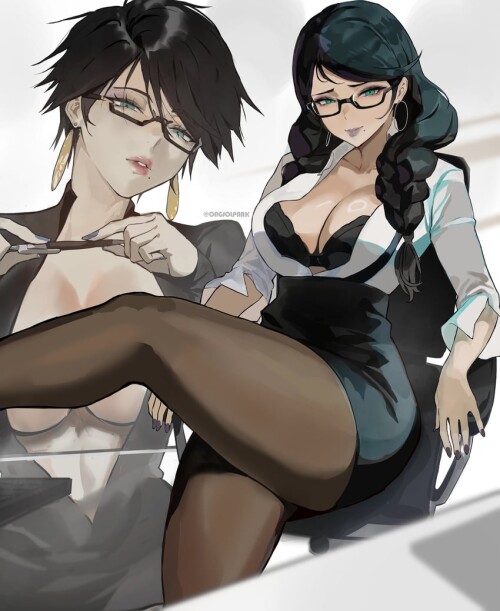  bayonetta bayonetta and 2 more drawn by park ongjol sample cbbe744197bc0d2730efff0fdb61840e