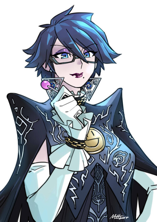  bayonetta bayonetta and 1 more drawn by nil moa c4f5210f05b09168a63fe73321384d0a