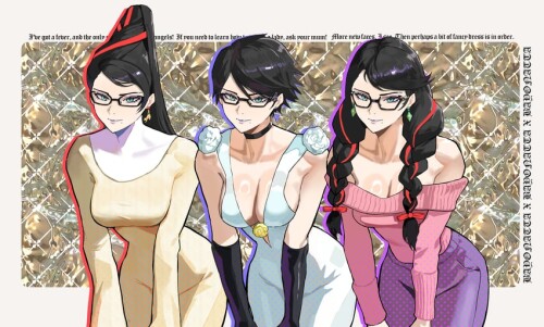  bayonetta bayonetta and 3 more drawn by park ongjol sample 9c52c491bbea8721b28635f739ff3e0c