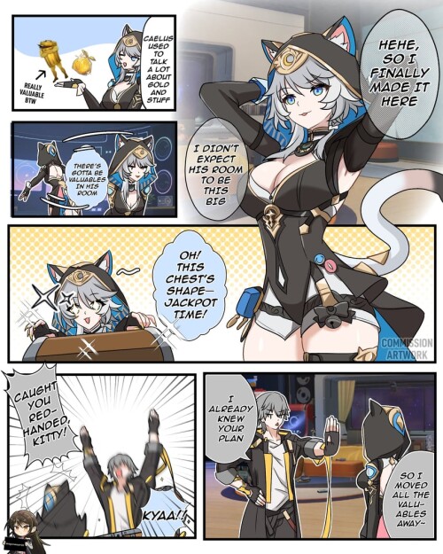  trailblazer caelus and cipher honkai and 1 more drawn by kulojawa sample c27bd3777174031c216b6b8baf