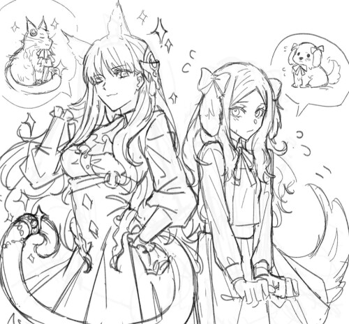  fillia and haruri borzak fate and 1 more drawn by baixiang1234567 sample 133e307cc0266469675e060c35