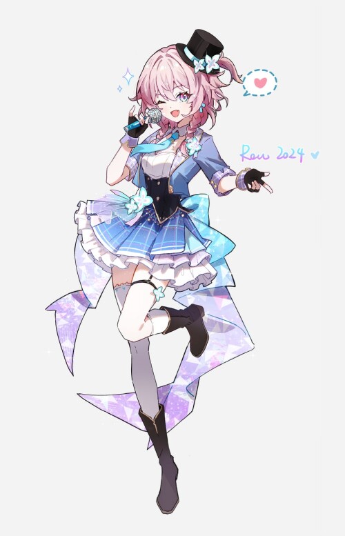  march 7th honkai and 1 more drawn by cherilynorz sample 7860b0f13c9e926396b0578008af4e39