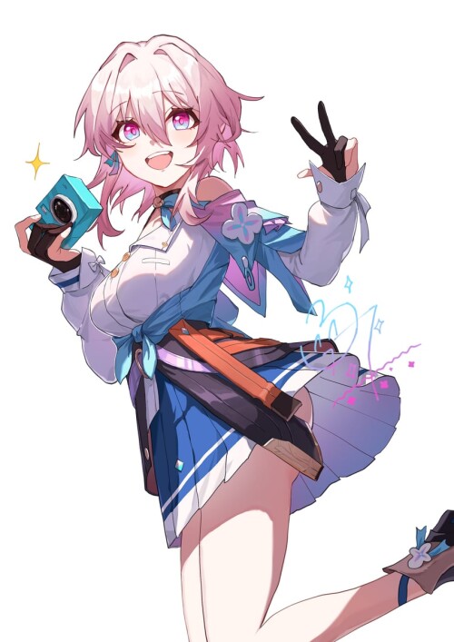  march 7th honkai and 1 more drawn by iinagi kashiwa keira sample e1513268a4399427a37440a32b08073f