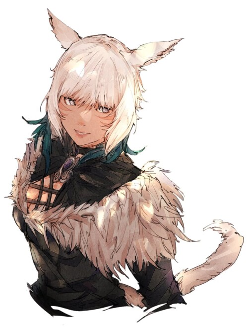  y shtola rhul final fantasy and 1 more drawn by hutaba 0718 sample 273a0e4639bb11be90a1aa3e937679f0