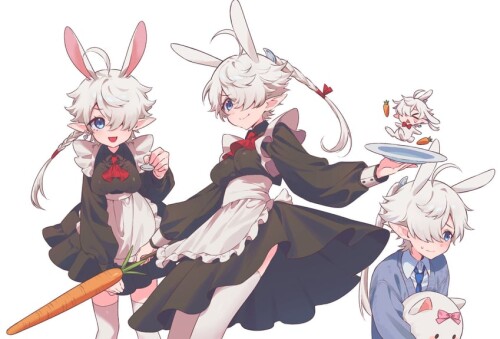  alisaie leveilleur and alphinaud leveilleur final fantasy and 1 more drawn by iiinarulil sample 0b5