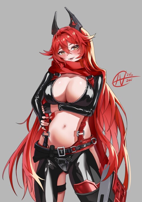  red hood goddess of victory nikke drawn by fanchin sample fe088bdb620a31dd5aa90a72b2ba99de
