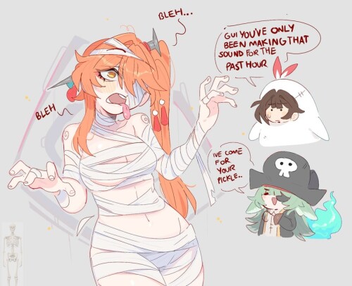  huohuo sushang and guinaifen honkai and 1 more drawn by unfamousradish sample c2578da397025ead4ec6d