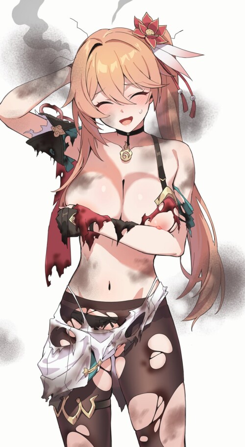  guinaifen honkai and 1 more drawn by yagi ningen sample fae31786c62de53053282cad6305cd43