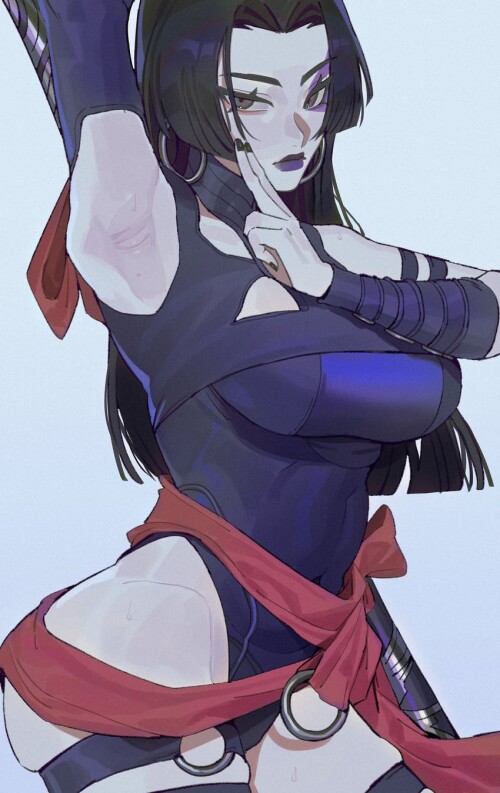  psylocke marvel and 2 more drawn by ajisai kyukurarin sample c37dd9a9e7c67a2f330c1b281ebb9268