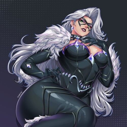  black cat and felicia hardy marvel and 2 more drawn by tre artz sample 8e9e434bbeba69d7afc35db33296