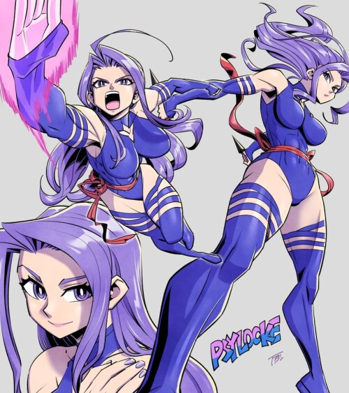  psylocke marvel and 1 more drawn by sunafuki tabito sample d377ae5304940f0ecff7594cd8c5514e