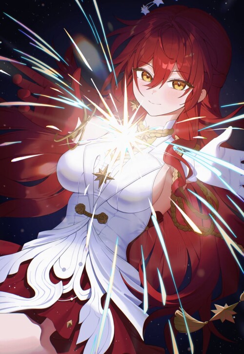  himeko honkai and 1 more drawn by chyanu sample c7fce4955fccbe4364424f509a208278