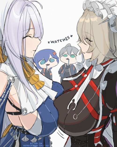  belle wise alexandrina sebastiane and velina airgid zenless zone zero drawn by okutogi sample 8b725