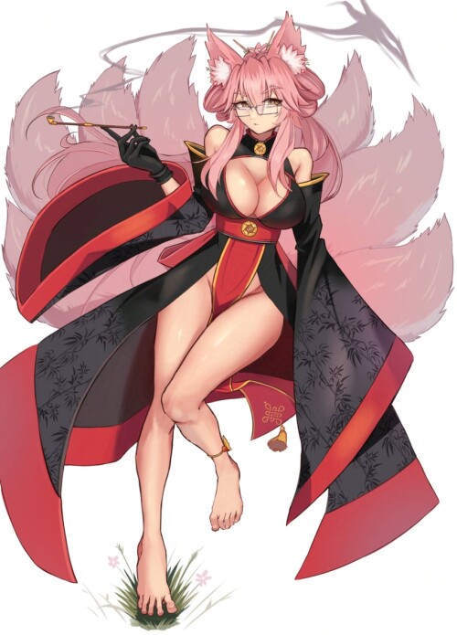  tamamo and koyanskaya fate and 1 more drawn by kapi san sample ad8f309fe94fe14264c83fa1480142f2