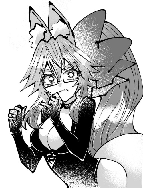  tamamo and koyanskaya fate and 1 more drawn by mejiro pistachio sample 45a3838c8f9ffdb675d1da0ede8f