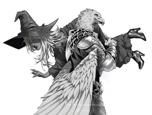  recluse and guardian elden ring and 1 more drawn by knightdecayed sample d63b867f08d18b998d1efdafa6