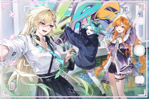  rebecca lynae and sigrika wuthering waves and 3 more drawn by sabotensuteeki sample 413534dd1ea7636