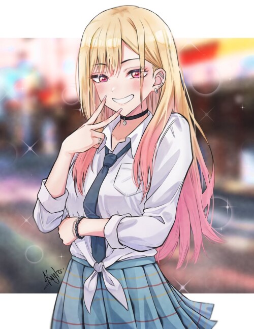  kitagawa marin sono bisque doll wa koi wo suru drawn by kryto arts sample 267ae9c3bb30b2cfd5346b2b4