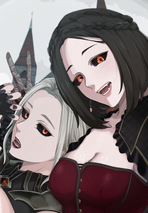  dovahkiin and serana the elder scrolls and 1 more drawn by sasami19980514 sample be3c4891ad3bb80973