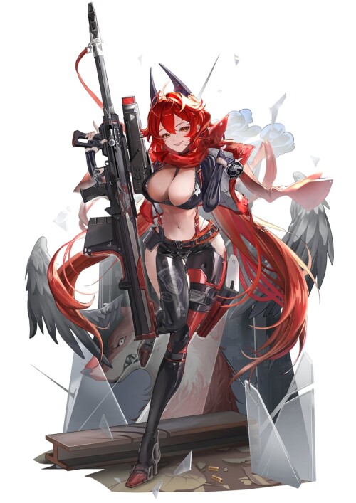  red hood goddess of victory nikke drawn by liuyu 6fish sample 49ac3fbbb8d8a42ae9c67a5dde807103
