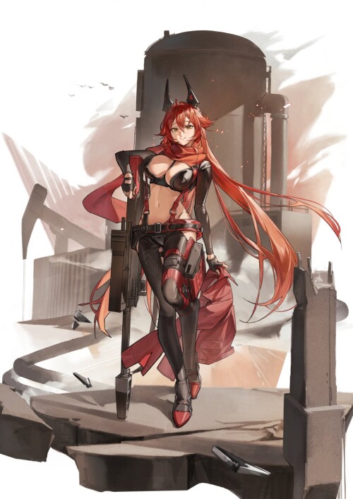  red hood goddess of victory nikke drawn by c a p h sample 69de7f3df0ba67a83781938c347a6b01