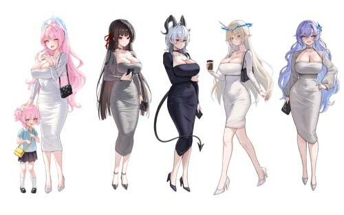  zani chisa aemeath cantarella and fleurdelys wuthering waves drawn by picter sample b5d57b11059e1ca
