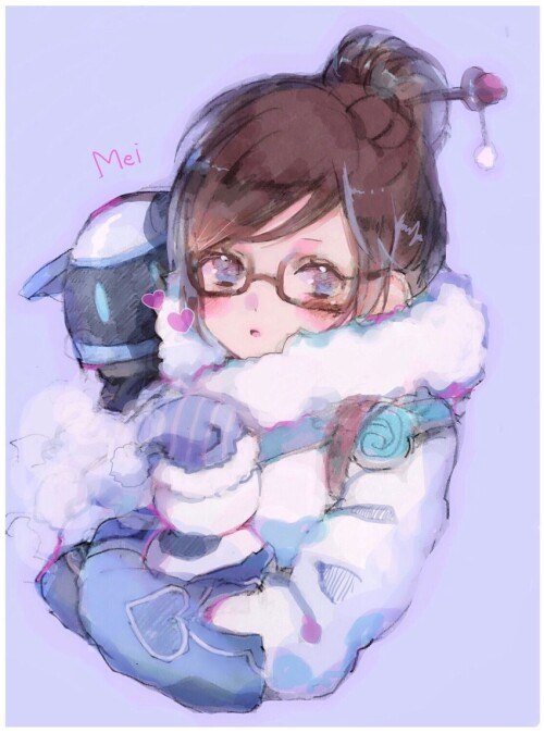  mei overwatch and 1 more drawn by yukari rihenara doll sample e6b4132d9bc26a3aad397d94f1cfdb70