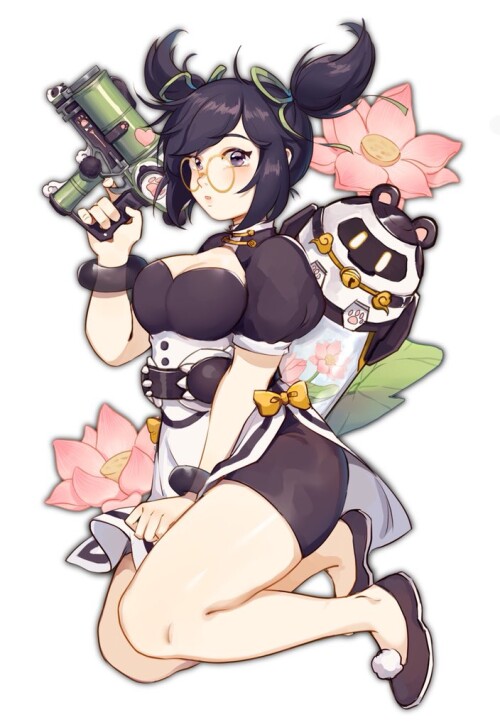  mei and snowball overwatch and 1 more drawn by siam meow13 1c2552cb8308446612901bf29f44d5e9