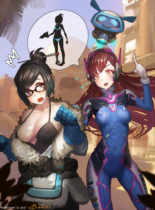  d va mei and snowball overwatch and 1 more drawn by xv008007 sample 7f3ab2afd8d78bb1a8611c373ba518b