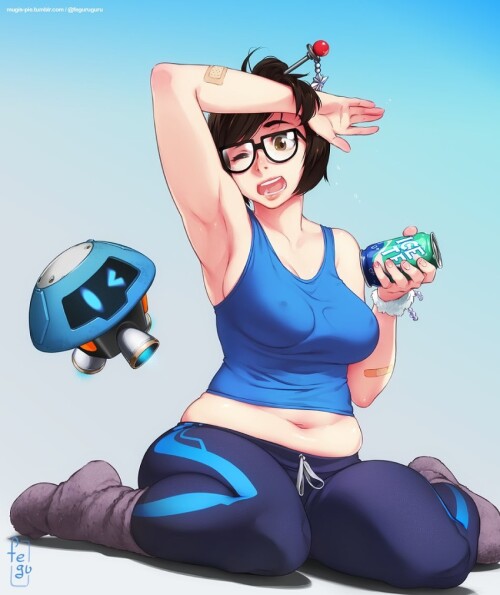  mei and snowball overwatch and 1 more drawn by feguimel sample 5064faeac66fc0e9eddebc833918a2fc