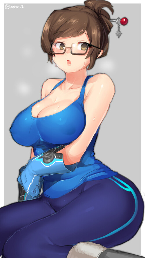  mei overwatch and 1 more drawn by suurin ksyaro sample f954481a5773d198b6cad3a8d693601f