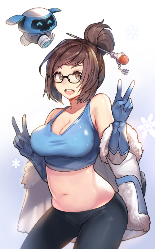  mei and snowball overwatch and 1 more drawn by suou sensei sample 6bd6e271a99fa722beb3d3e0a53f84fa