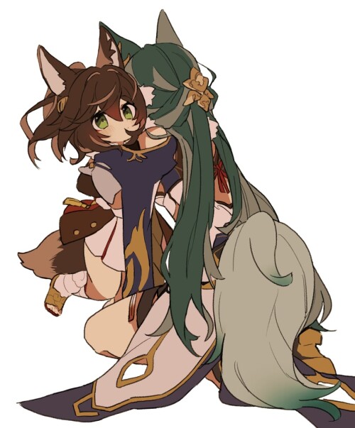  tingyun and yukong honkai and 1 more drawn by iwashi iwashi008 sample 3555362885ae864ed57edc614558b