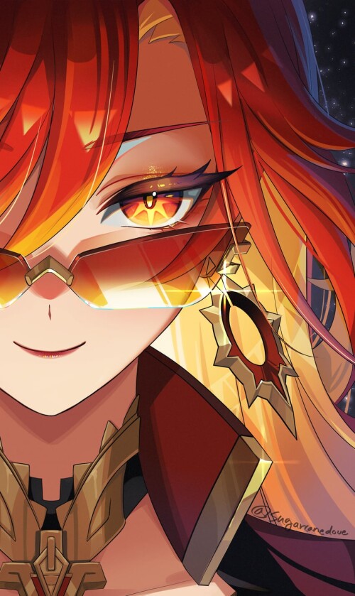  mavuika genshin impact drawn by sugarcanedove sample 9c93ea3712dd1da76e6acf753b406e0d