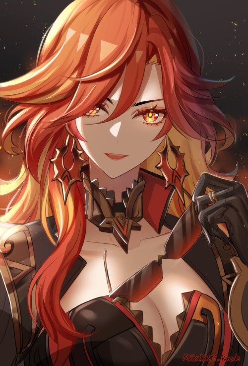  mavuika genshin impact drawn by minakami kaede sample d86c1fed0456cd670fbcdd2b3db21183