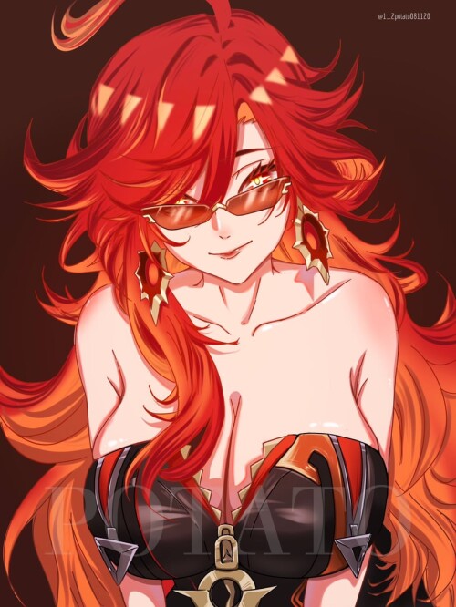  mavuika genshin impact drawn by 1 2potato sample b6cfce53aaf407fdf29d2b02e4f84362