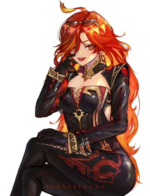  mavuika genshin impact drawn by zeny zenyillust sample e7be82c62226e3a9b3efbfdf3d148284