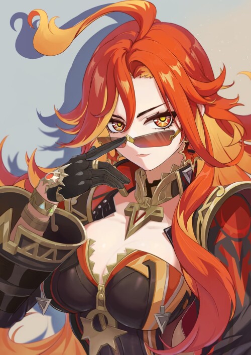  mavuika genshin impact drawn by redfield09 sample f82be2cb28cf9f1a3fa26907f3d26cc2