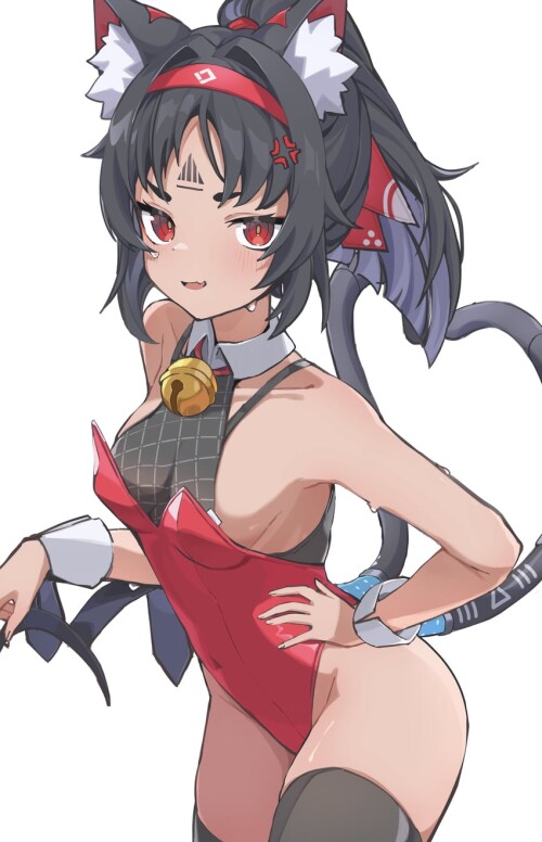  nekomiya mana zenless zone zero drawn by angeldu sample ecabc3c0221478119f51bf2817b70761