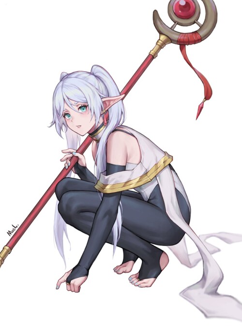  frieren sousou no frieren drawn by mool yueguang sample fc0553849e000fc2d3b5f154209df3f1