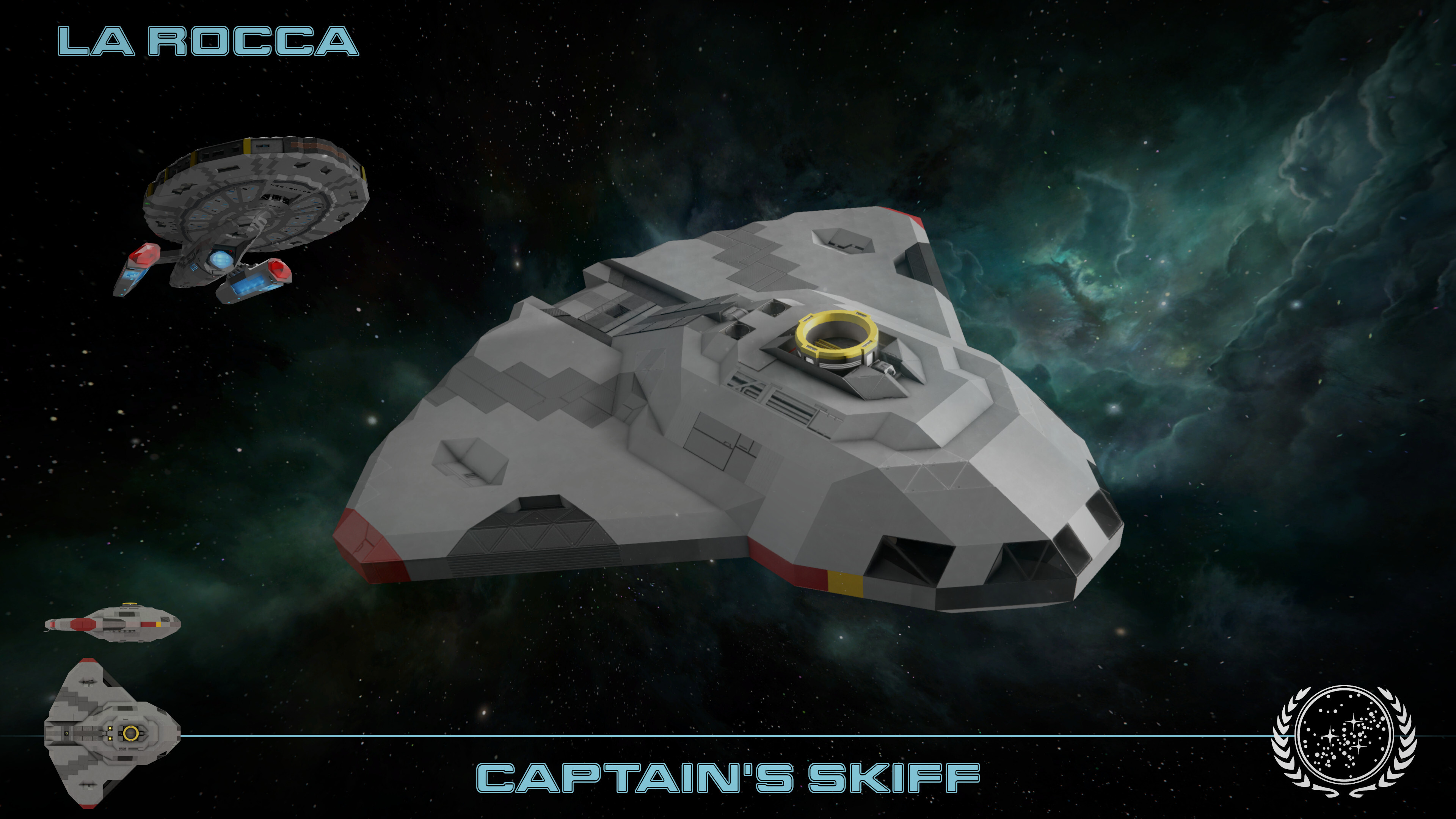 Captain's Skiff La Rocca [Star Trek] - Download Free 3D model by ZEO ...