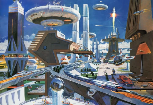 City of the Future by Robert McCall (orig gamma)