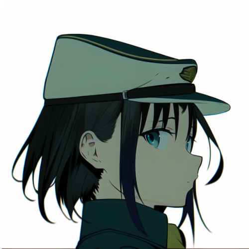  elma (maidragon), side profile, hat, captain's hat, gangster, jacket, looking a s 2596724490