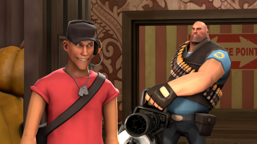 scout and heavy