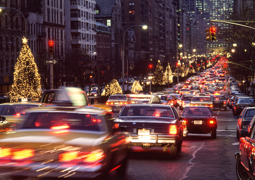 Christmas Rush Hour by Manhattan4